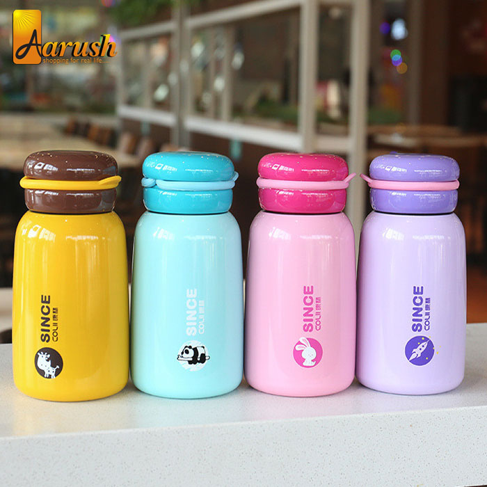 Portable Water Bottle Stainless Steel Cup Vacuum Flask, Thermos Cup For Travel And Home 320ML