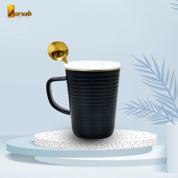 Buy Ceramic Coffee Mug With Spoon Price In Bd