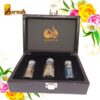 HADIA 3 Pieces Set, NELRAS, AFTAB, AYAT Non Alcoholic Long Lasting Attar/Perfume Two pcs-4ml & One Pcs 5ml