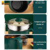 Mini Electric Multifunction Cooker 18 cm (0.5 Ltr.) - Green