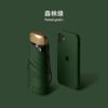 Mini-Foldable-Pocket-Capsule-Flat-Rain-Sun-Shade-UV-Umbrella-Deep-Sea-green