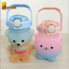 Hoomall 800ML Cute Kawaii Water Bottle With Strap Straw