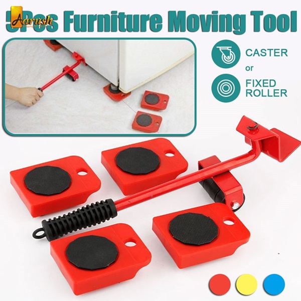 Heavy Furniture Easy Shifting Tool Or Moving Helpers 5Pcs Set