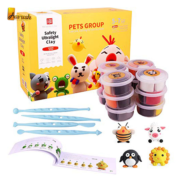 Air Dry Clay, Little Gourmet Modeling Clay Kits for Kids