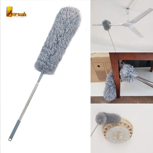 Adjustable Microfiber Duster, Home Telescopic Cleaning Duster With Long Handle