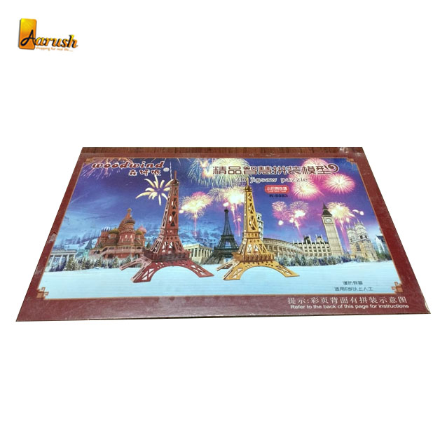 Eiffel Tower 3D Jigsaw Puzzle for Adults and Kids