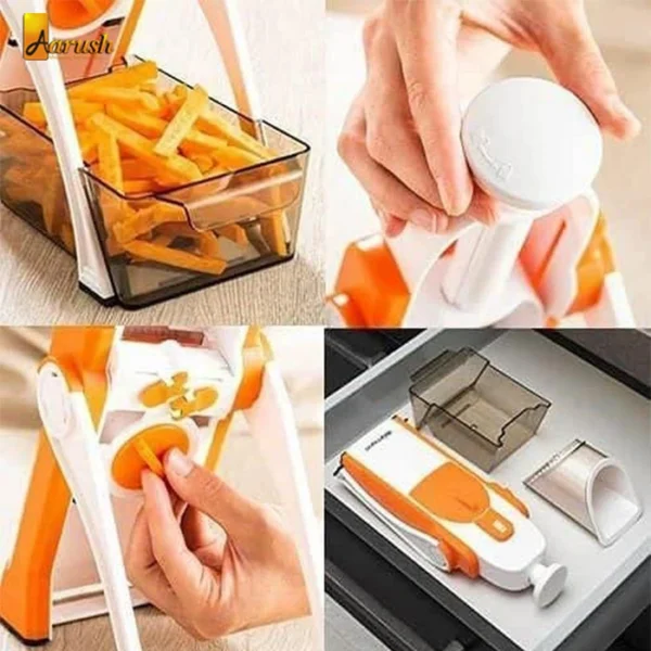 5-in-1 Multifunctional Vegetable Cutter And Slicer