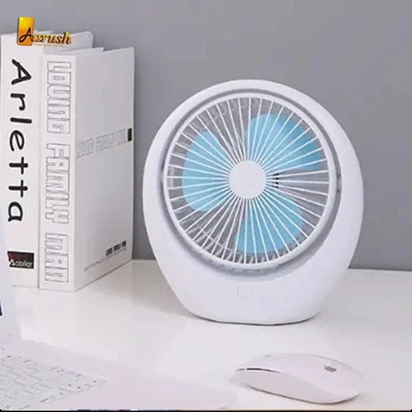 Rechargeable Portable Lightweight Rotating Fan 6.5