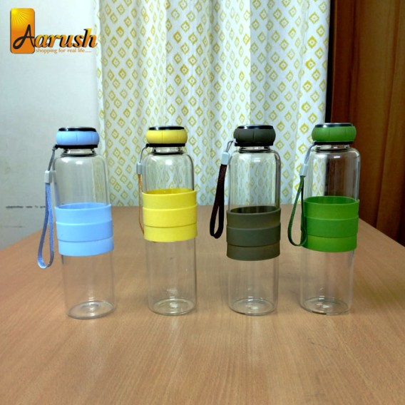 Renberg Borosilicate Glass Water Bottle