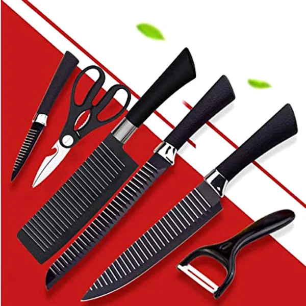 Premium Quality Zepter Shaped Knives Set - 6Pcs