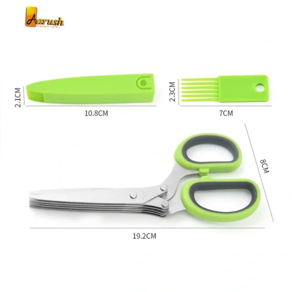 5 Layer Scissor for Vegetables Cutting