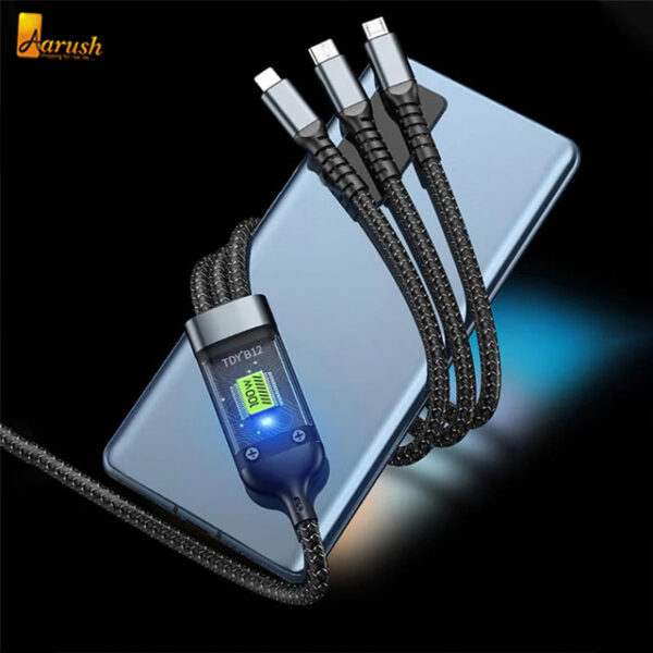 3 in 1 super fast charging cable